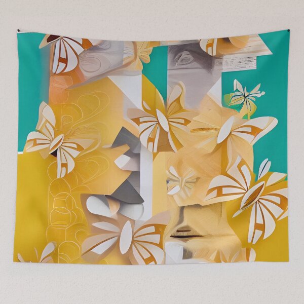 Item preview, Butterfly Abstract Collage  designed and sold by Dana Roper.