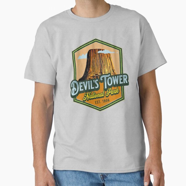 Item preview, Devil's Tower National Park Est. 1906 Logo Emblem designed and sold by The Masked Designer.