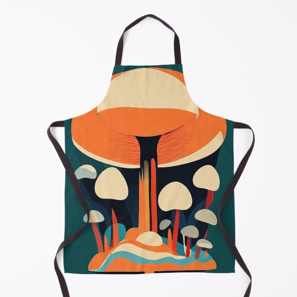 Item preview, Magic mushrooms | geometric mushrooms designed and sold by Phoenix-Textile.