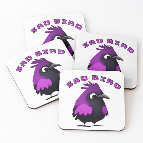 Item preview, The sad bird designed and sold by SalogwynLifeArt.