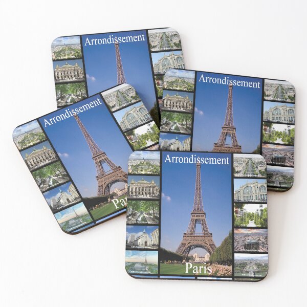 Item preview, Arrondissements of Paris designed and sold by Montage-Madness.