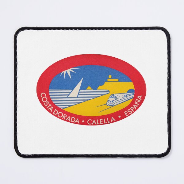 Item preview, Calella | Barcelona | Costa Dorada | Spain | Travel | Beach| Maresma | Trains designed and sold by Tropical Blood.