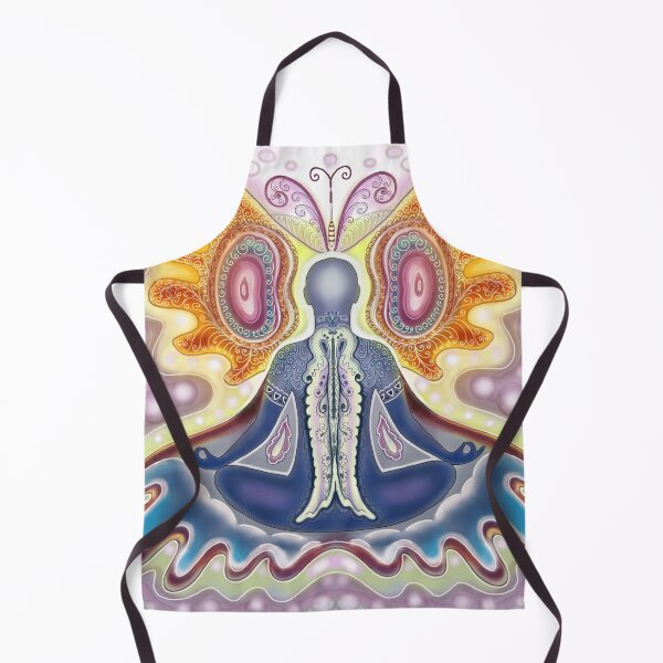 Item preview, Yoga lotus position purple glow designed and sold by bonjourmadame4.
