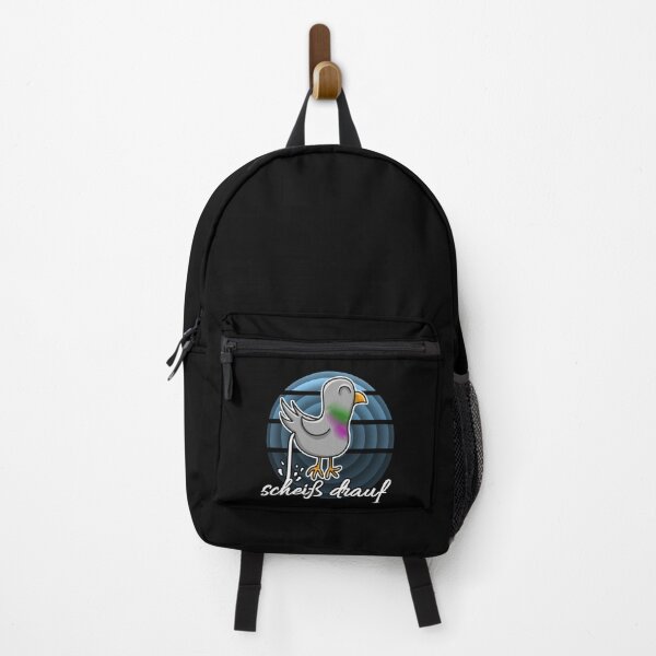 Item preview, Screw it pigeon bird cartoon funny humor poop designed and sold by Skaxolotl.