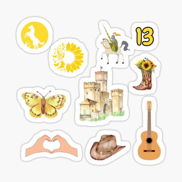 Taylor Swift Sticker Sheet