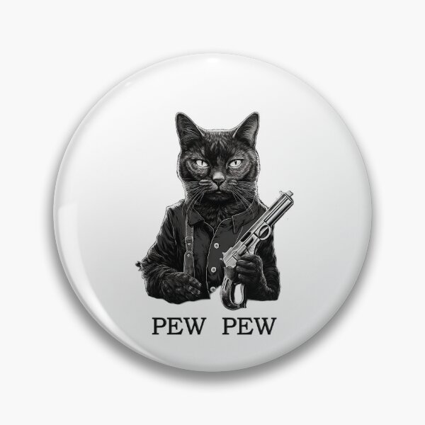 Item preview, Cat Pew pew designed and sold by Kingkachurro.