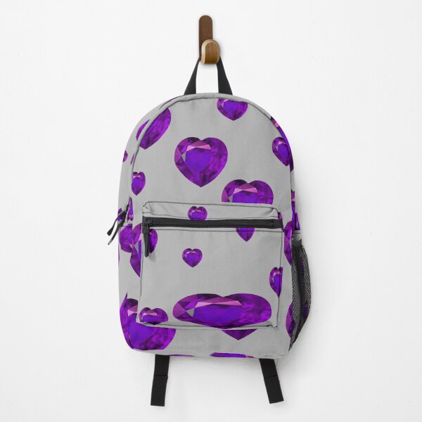 Item preview, FEBRUARY PURPLE AMETHYST BIRTHSTONE GEMS GREY ART designed and sold by sharlesart.
