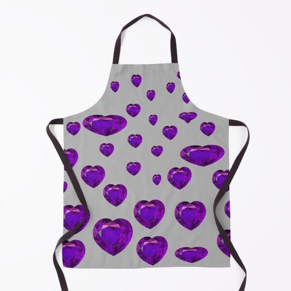Item preview, FEBRUARY PURPLE AMETHYST BIRTHSTONE GEMS GREY ART designed and sold by sharlesart.