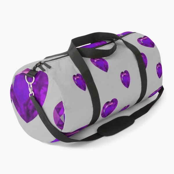 Item preview, FEBRUARY PURPLE AMETHYST BIRTHSTONE GEMS GREY ART  designed and sold by sharlesart.