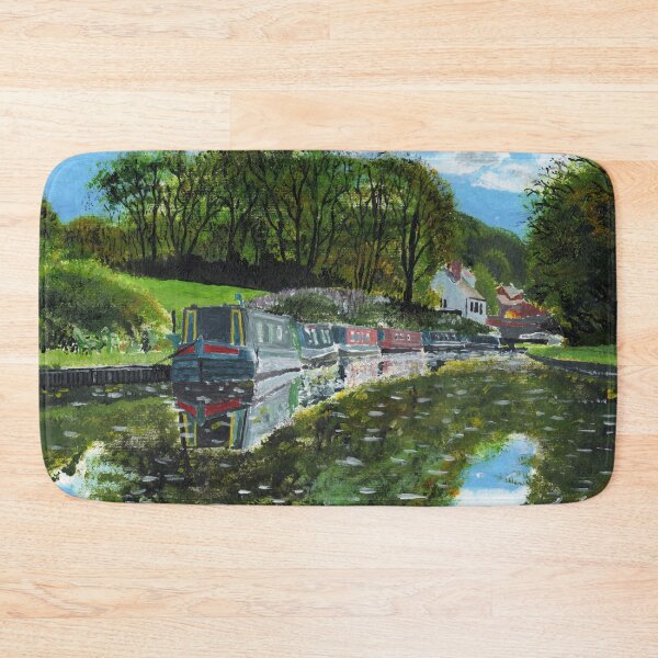Item preview, the canal boats in the wharf  designed and sold by JoeEJackson.