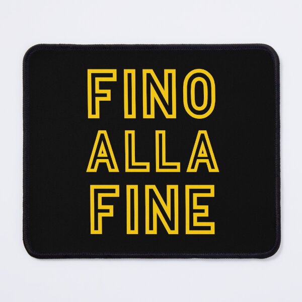 Item preview, Fino Alla Fine Yellow designed and sold by VRedBaller.