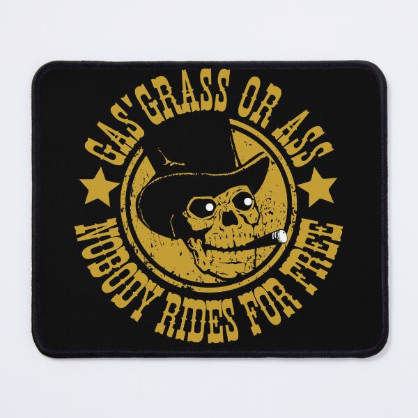 Item preview, Gas grass or ass nobody rides for free designed and sold by outlaw70.