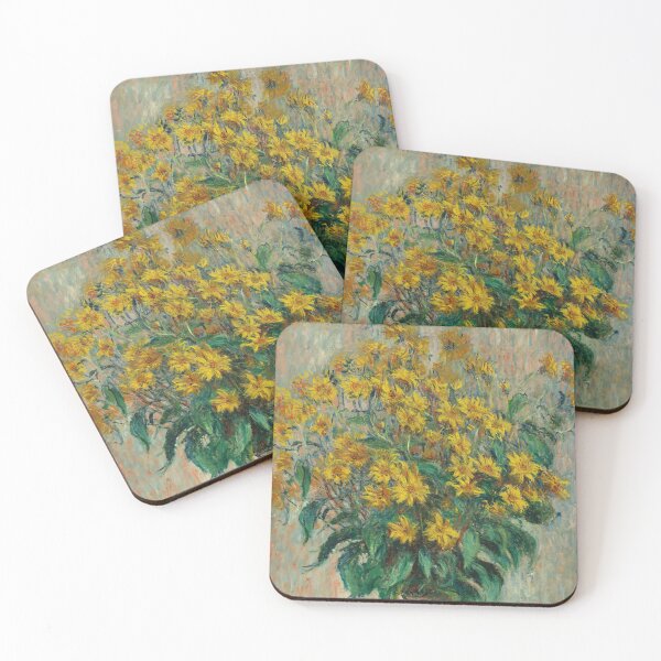 Item preview, Jerusalem Artichoke Flowers by Claude Monet designed and sold by DevDarling1108.