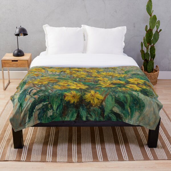Aperçu de l'œuvre Fleurs de topinambour de Claude Monet créée et vendue par DevDarling1108.