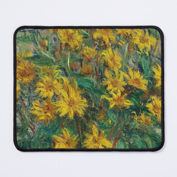 Item preview, Jerusalem Artichoke Flowers by Claude Monet designed and sold by DevDarling1108.