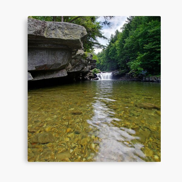 Bartlett Falls, Bristol, Vermont Canvas Print