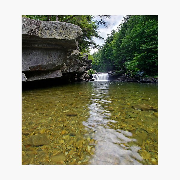 Bartlett Falls, Bristol, Vermont Photographic Print