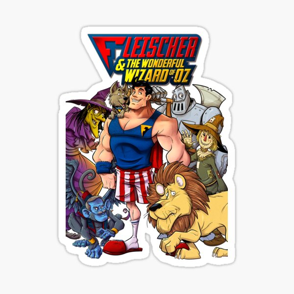 Fleischer in Oz Cover 1 Sticker