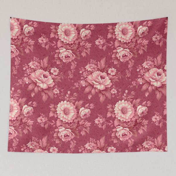 Item preview, Delicate print of flowers pattern designed and sold by violetspace.