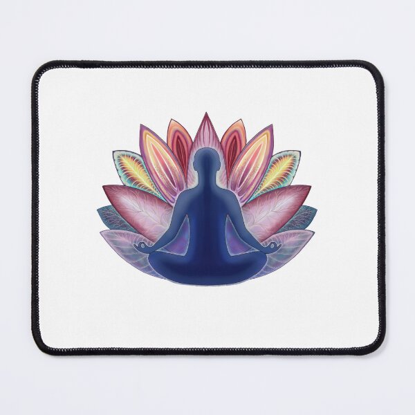 Item preview, yoga meditation lotus pose designed and sold by bonjourmadame4.