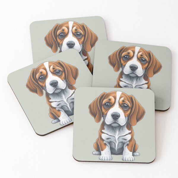 Item preview, cute beagle designed and sold by AOCollections.