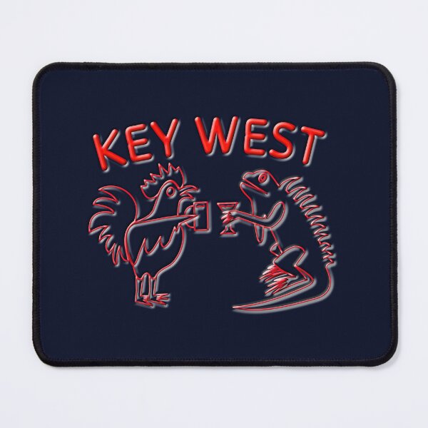 Item preview, Key West Nightlife in Neon Red designed and sold by SouthbyKeyWest.