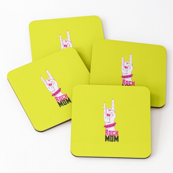Item preview, ROCK MOM - pink - punk - rock hand designed and sold by DesingMindset.