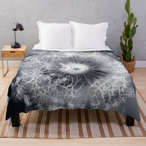 Item preview, black and white dandelion designed and sold by bonjourmadame4.