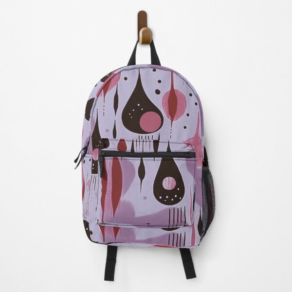 Item preview, Purple Raindrops, Dots, and Lines designed and sold by Monochrome-Dog.