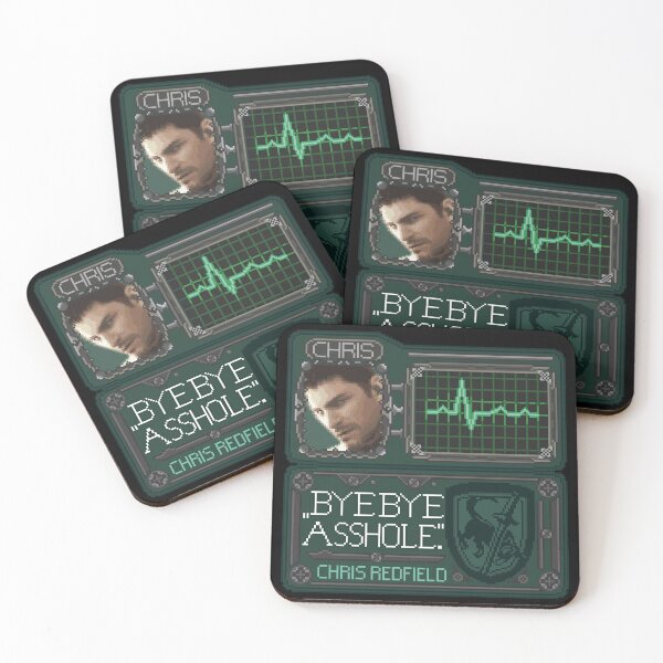 Artikelvorschau, Resident Evil Chris Redfield Pixel Art entworfen und verkauft von AlleenasPixels.