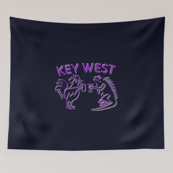 Item preview, Key West Nightlife in Neon Purple designed and sold by SouthbyKeyWest.