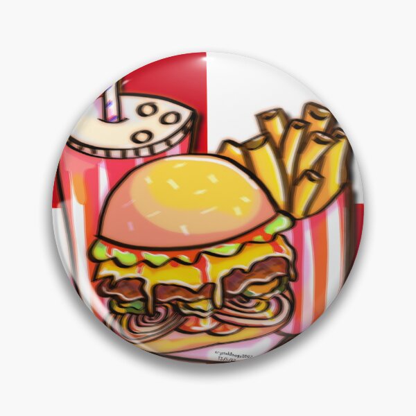 Item preview, burger meal designed and sold by Crystaldawgz.