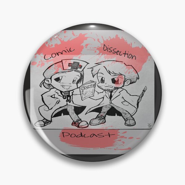 Item preview, Comic Dissection Podcast designed and sold by LuminaryThings.
