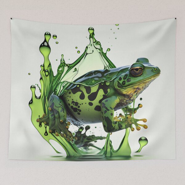 Item preview, Abstract Frog designed and sold by KingExpressions.