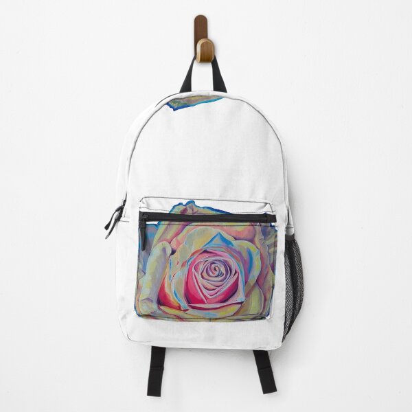 Item preview, White Pink Rose Sticker designed and sold by Karolina Kulka.