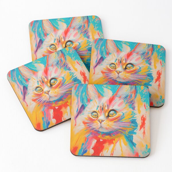 Item preview, Feline look designed and sold by splattersart.
