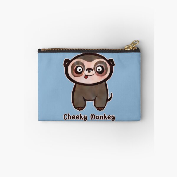 Item preview, Cute cheeky little monkey illustration designed and sold by ArtfulOctopus.