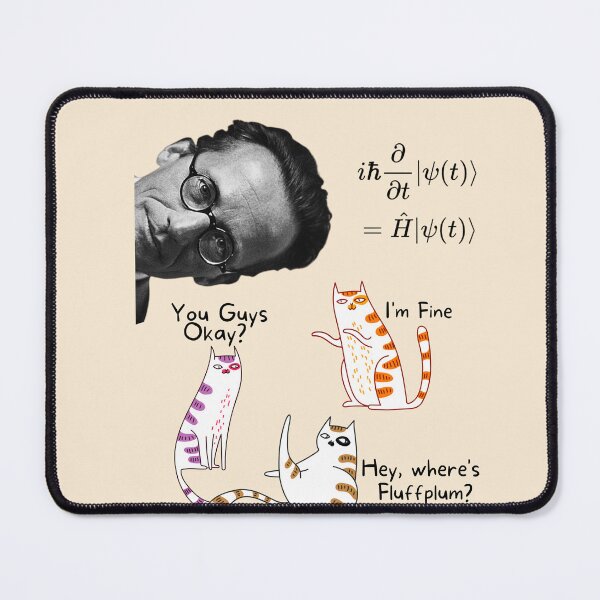 Item preview, Schrodinger's Cat is Alive and Well, I'm Fine designed and sold by SnarkyTeesMugs.