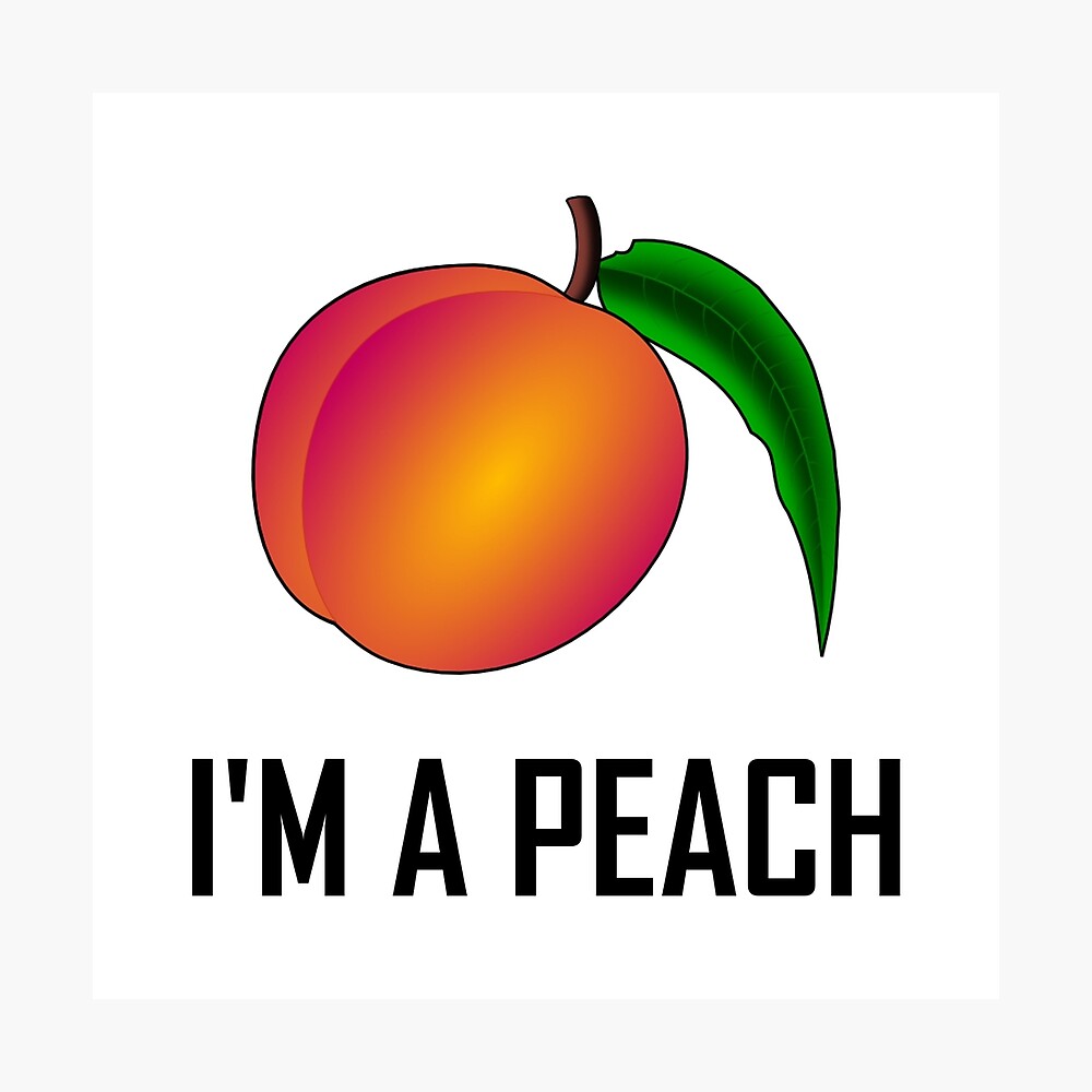 A peach im Jim Peach
