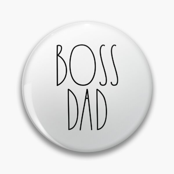Item preview, Boss Dad Rae Dunn Inspired Farmhouse Decor designed and sold by FineElephant.