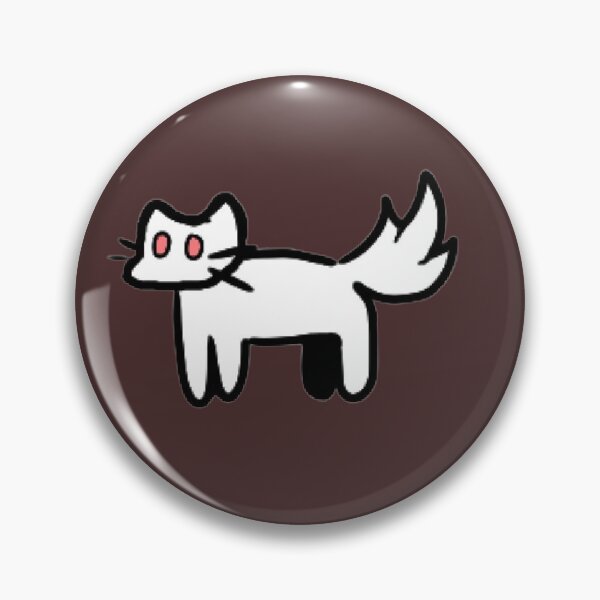 Aperçu de l'œuvre chat albinos créée et vendue par silly-stickers-.