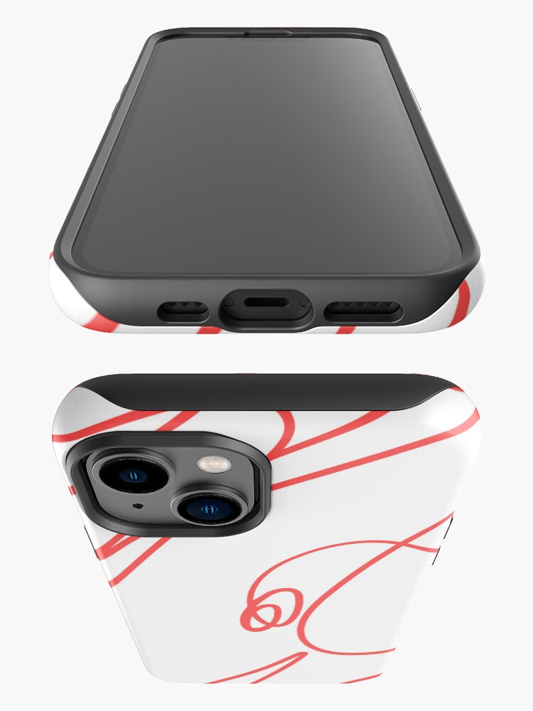 Thumbnail 3 of 4, iPhone Case, Red 1 designed and sold by George Webber.