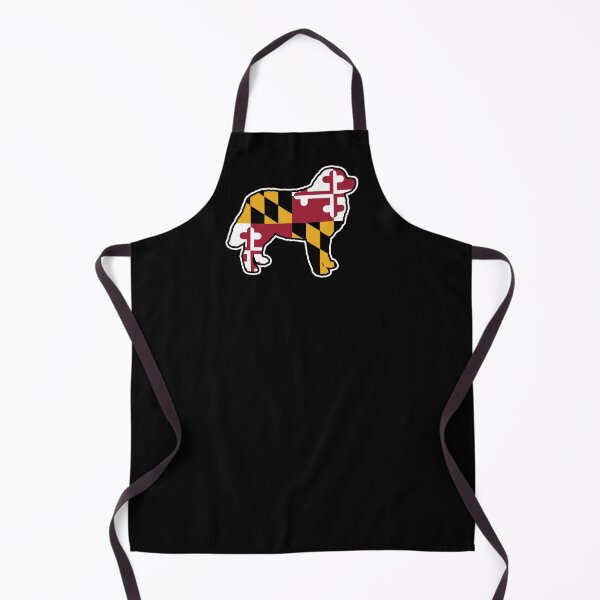 Item preview, Bernese Mountain Dog Silhouette with Maryland Flag designed and sold by Jenn Inashvili.