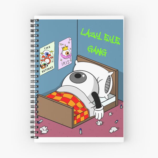 Item preview, Lazy eye gang (gray) designed and sold by DeadpanStudios.