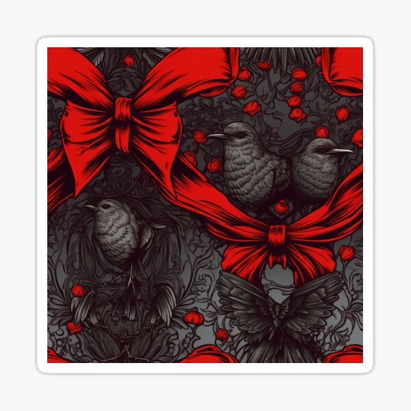 Item preview, crows and bows designed and sold by VRWishes.