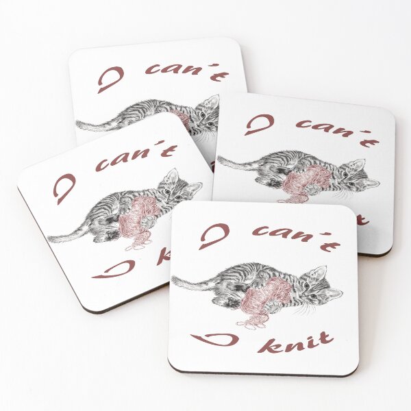 Item preview, Chaton à la pelota - graphite and brown-red colored version, text in english designed and sold by SylvieG18.