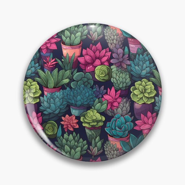 Aperçu de l'œuvre Pays des merveilles succulentes créée et vendue par Teetactic.