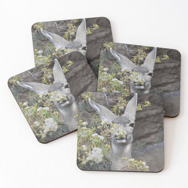 Item preview, Deer with Flowers designed and sold by Kathleen Brant.