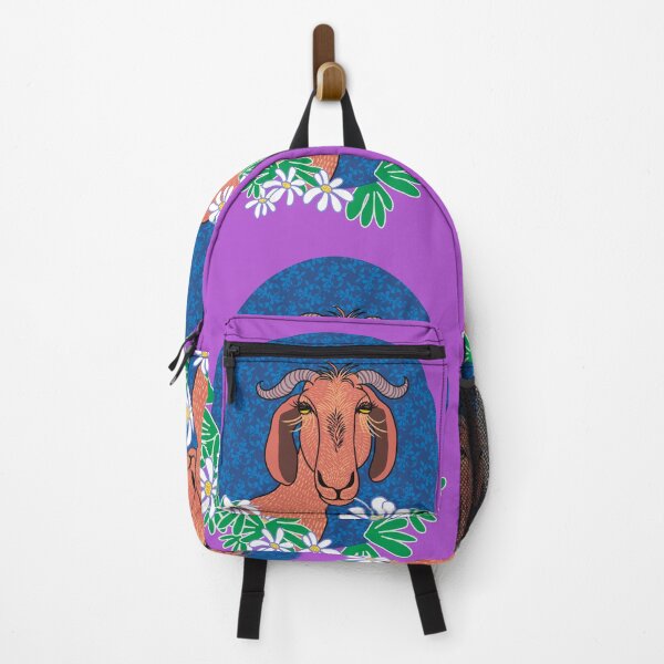 Item preview, Kalli the flower eating goat designed and sold by Alison Bridle.