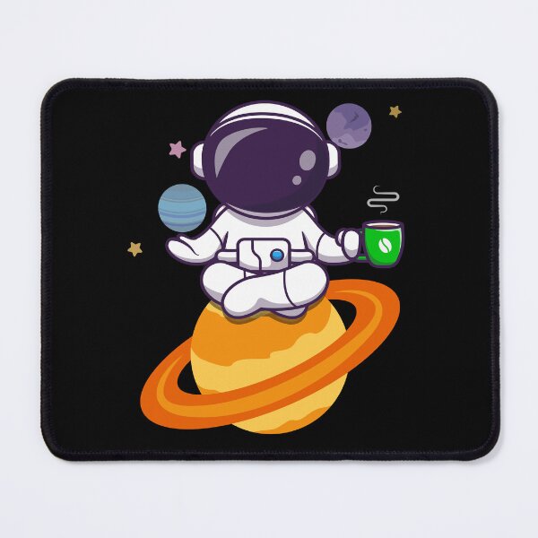 Item preview, Cute astronaut holding Coffee designed and sold by Pluto ⭐️.